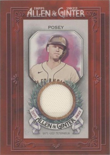 2022 Topps Allen & Ginter - Buster Posey #MFR-BP