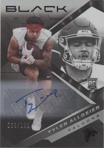2022 Panini Black Tyler Allgeier #184