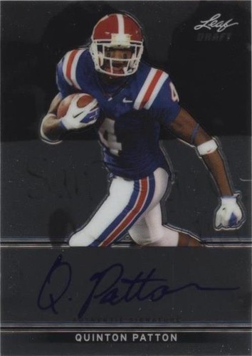 2013 Leaf Metal Draft Quinton Patton #BA-QP1