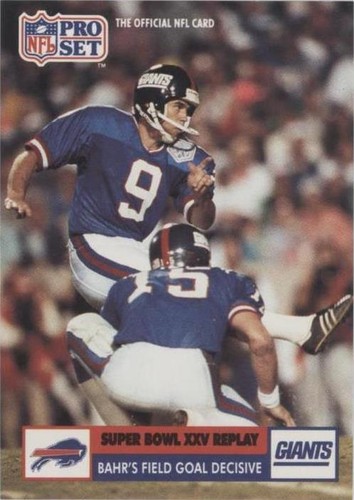 1991 Pro Set Matt Bahr #53