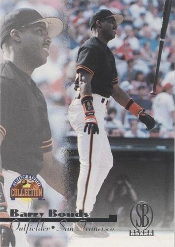 1996 Score Board Autographed Collection - Barry Bonds #38
