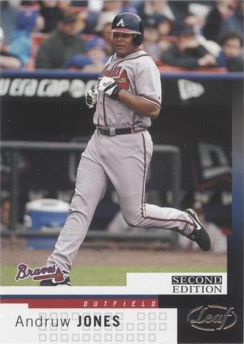 2004 Leaf Second Edition - Andruw Jones #106