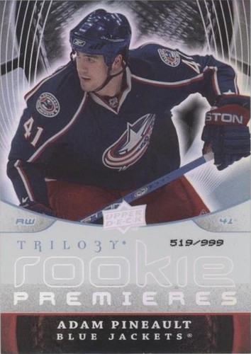2008-09 Upper Deck Trilogy - Adam Pineault #144