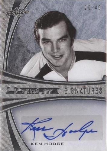2015-16 Leaf Ultimate - Ken Hodge #US-KH1