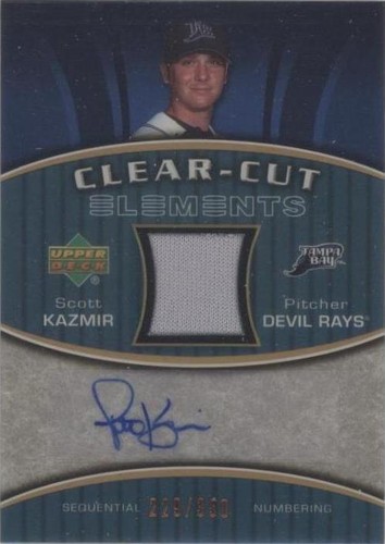 2007 Upper Deck Elements - Scott Kazmir #CCE-SK