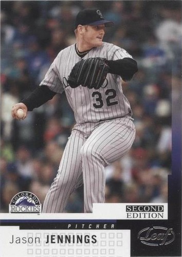 2004 Leaf Second Edition - Jason Jennings #127