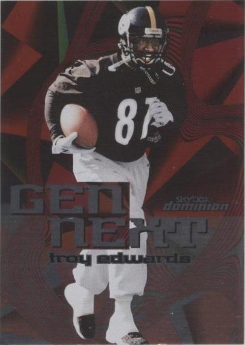 1999 Skybox Dominion Troy Edwards #6GN