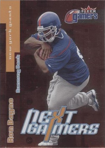 2000 Fleer Gamers Ron Dayne #135