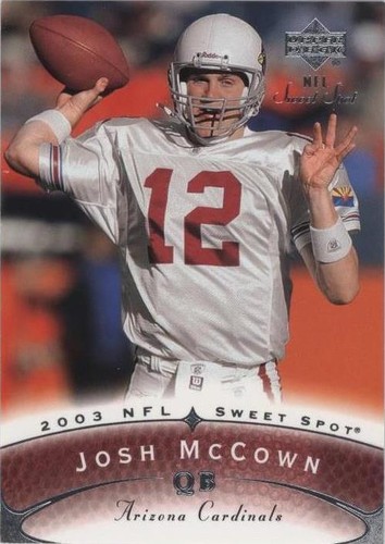 2003 Upper Deck Sweet Spot Josh McCown #23