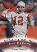 2003 Upper Deck Sweet Spot Josh McCown #23