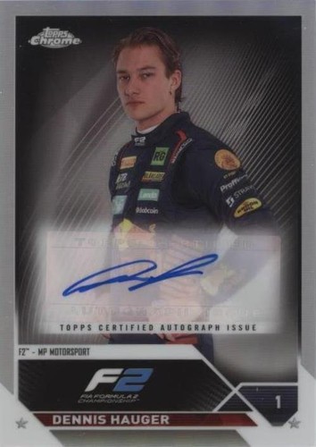 2023 Topps Chrome Formula 1 - Dennis Hauger #CAC-DH