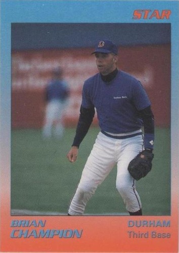 1989 Star Durham Bulls Blue/Orange - Brian Champion #5