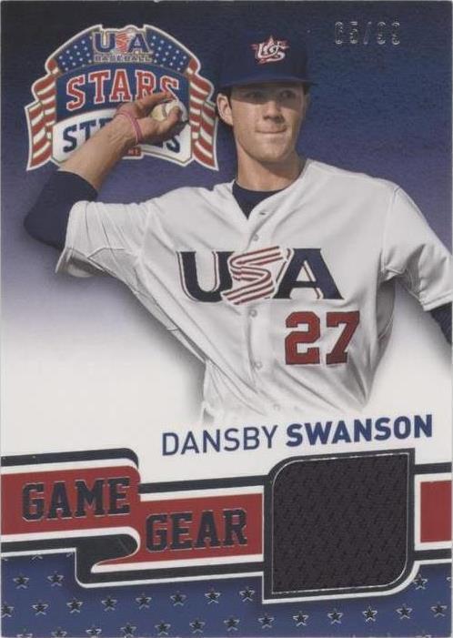 Panini Stars and Stripes 2015 - Dansby Swanson #27