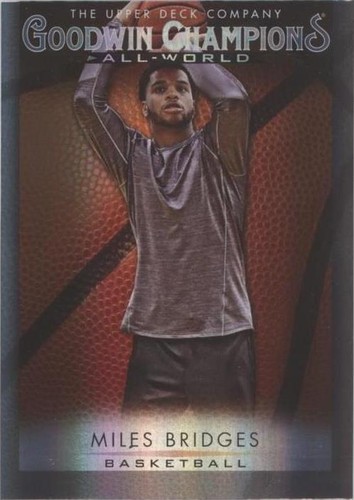 2021 Upper Deck Goodwin Champions - Miles Bridges #GB-10