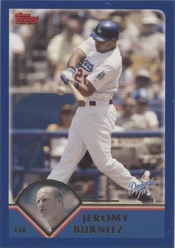 2003 Topps Traded & Rookies - Jeromy Burnitz #T63