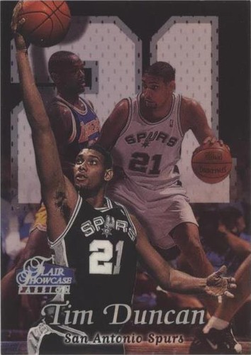 1998-99 Flair Showcase - Tim Duncan #3