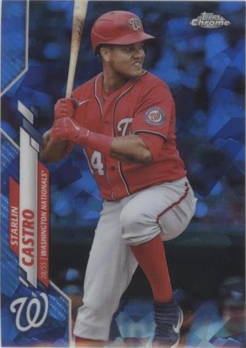 2020 Topps Chrome Sapphire Edition - Starlin Castro #29