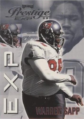 1999 Playoff Prestige EXP Warren Sapp #EX73