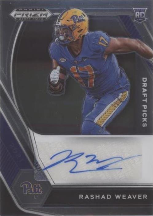 2021 Panini Prizm Draft Picks Rashad Weaver #DPA-RAS