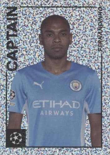 2021-22 Topps Merlin's Heritage 97 UCL Fernandinho #105