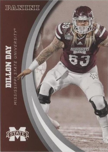 2016 Panini Mississippi State Bulldogs Dillon Day #43