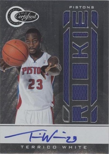 2010-11 Totally Certified - Terrico White #184