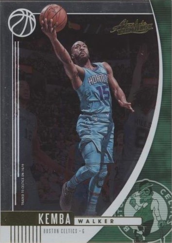 2019-20 Panini Absolute Memorabilia - Kemba Walker #10