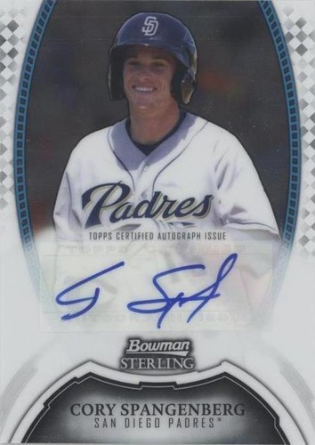 2011 Bowman Sterling - Cory Spangenberg #BSP-CS