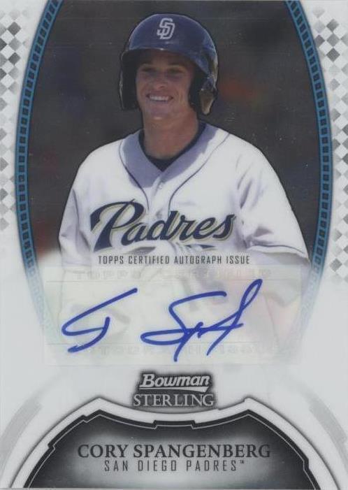 2011 Bowman Sterling - Cory Spangenberg #BSP-CS