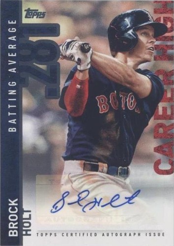 2015 Topps Update Series - Brock Holt #CHA-BH