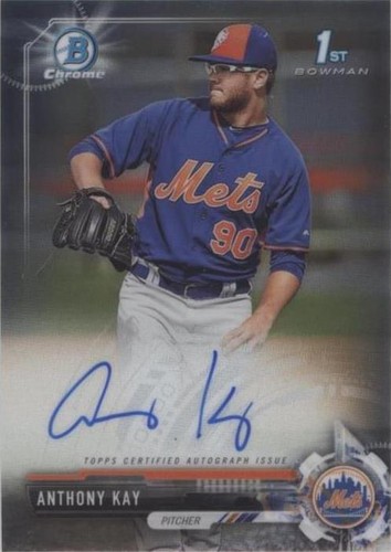 2017 Bowman Chrome - Anthony Kay #CPA-AK