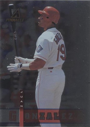 1998 Pinnacle Plus - Juan González #116