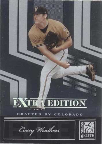 2007 Donruss Elite Extra Edition - Casey Weathers #12