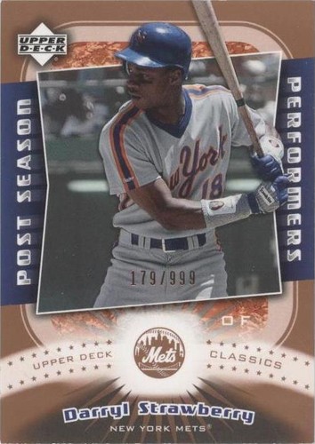 2005 Upper Deck Classics - Darryl Strawberry #PP-DS