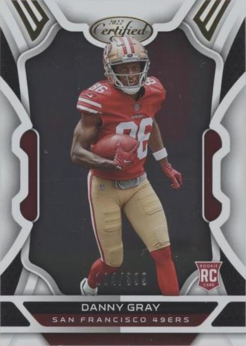 2022 Panini Certified Danny Gray #135