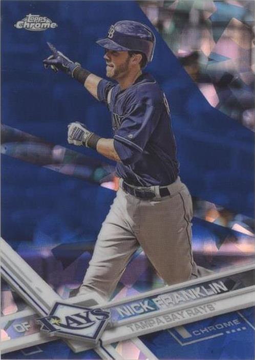 2017 Topps Chrome Sapphire Edition - Nick Franklin #471