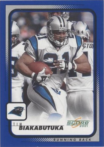 2001 Score Tim Biakabutuka #33