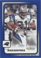 2001 Score Tim Biakabutuka #33