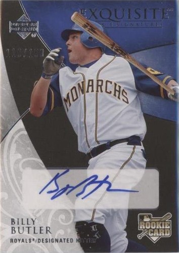 2007 Upper Deck Exquisite Rookie Signatures - Billy Butler #144