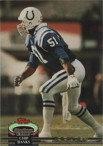 1992 Topps Stadium Club Chip Banks #506
