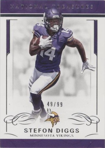 2016 Panini National Treasures Stefon Diggs #61