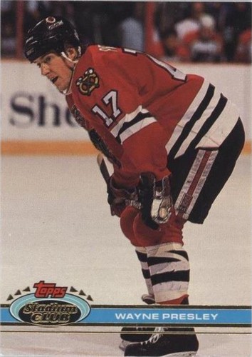 1991-92 Topps Stadium Club - Wayne Presley #215