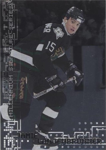 1999-00 In the Game Be A Player Millennium Signature Series - Jamie Langenbrunner #75