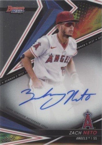 2022 Bowman's Best - Zach Neto #B22-ZN