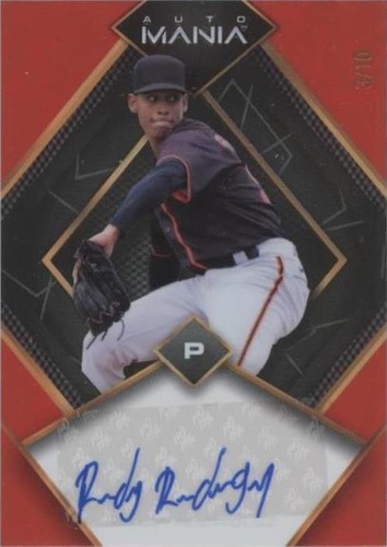 2023 Wild Card Auto Mania - Randy Rodriguez #AM-D64