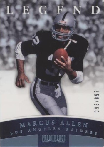 2012 Panini Prominence Marcus Allen #128