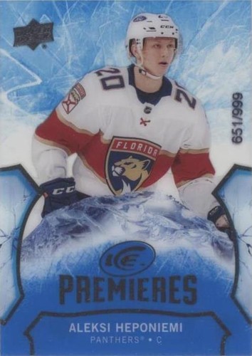 2021-22 Upper Deck Ice - Aleksi Heponiemi #158