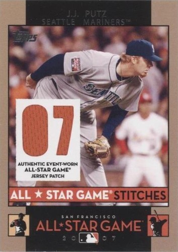 2007 Topps Updates & Highlights - J.J. Putz #ASJP