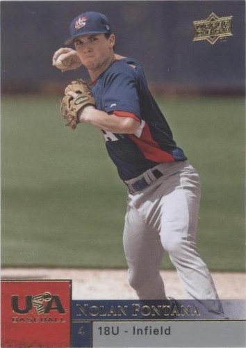 2009 Upper Deck - Nolan Fontana #18U-FO