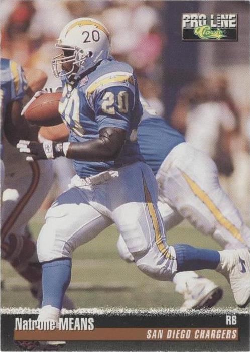 1995 Classic Pro Line Natrone Means #356